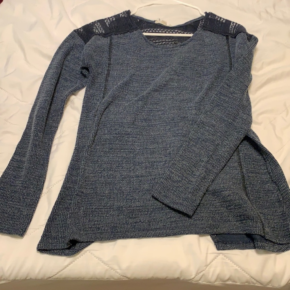 Navy blouse